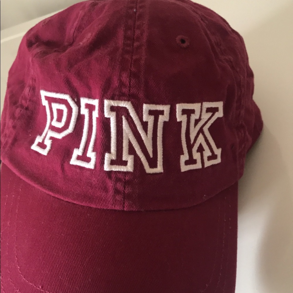 LAST CHANCE! Victoria's Secret PINK Maroon Hat